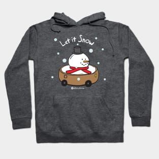 Let it Snow - Donut Car Hoodie